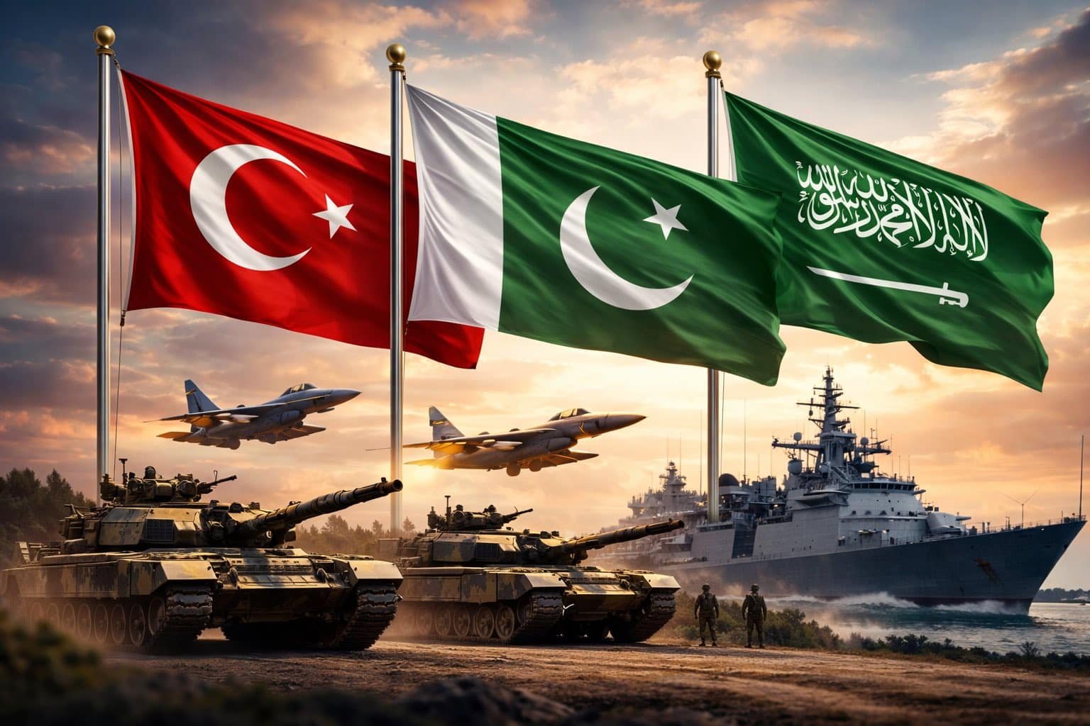 Turkiye’s Potential Inclusion in Pakistan-Saudi Defense Pact A Regional Security Shift Turkiye's Potential Inclusion in Pakistan-Saudi Defense Pact A Regional Security Shift