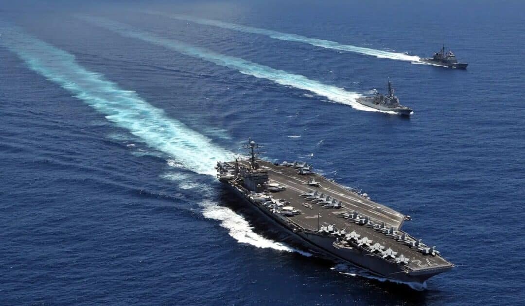 U.S. Strike Group Enters Indian Ocean as Tensions Escalate Over Iranian Unrest