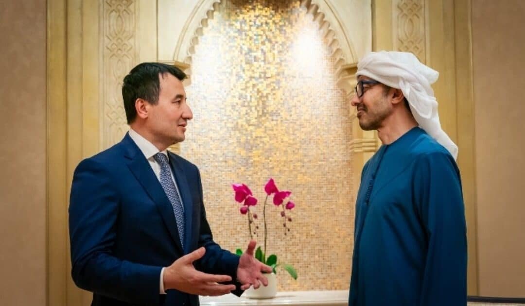 UAE Deputy Prime Minister and Minister of Foreign Affairs Receives Deputy Prime Minister of Uzbekistan