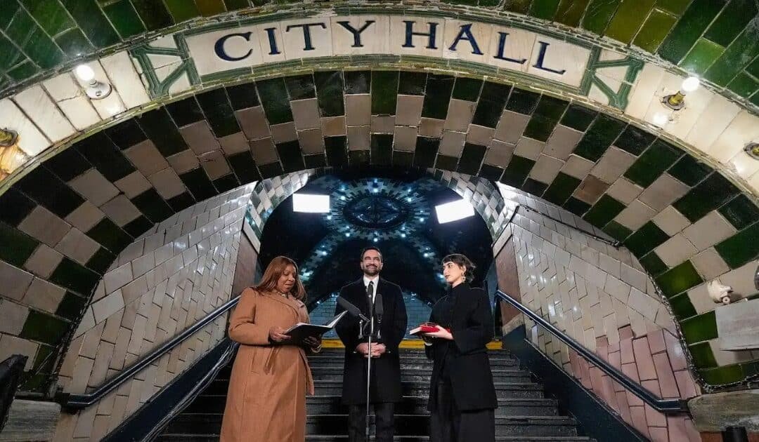 Zohran Mamdani Sworn In as New York City’s First Muslim Mayor in Historic Subway Ceremony