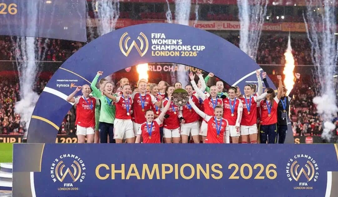 Arsenal Women Beat Corinthians to Win Inaugural World Championship Title