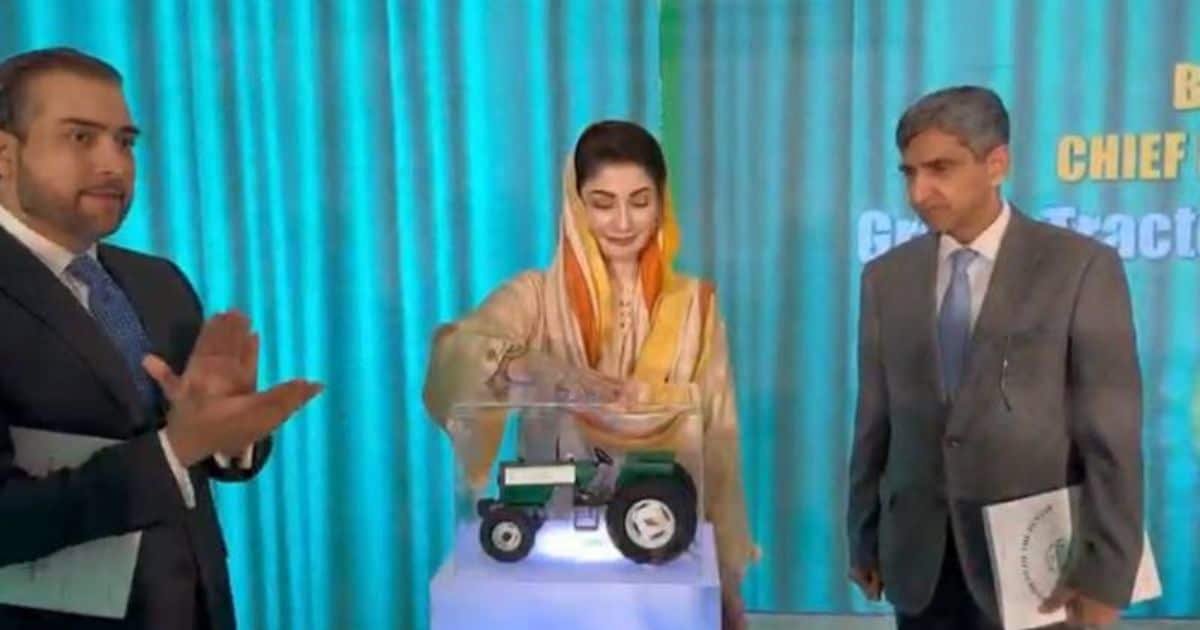 CM Maryam Nawaz Launches Phase III of Green Tractor Scheme CM Maryam Nawaz Launches Phase III of Green Tractor Scheme