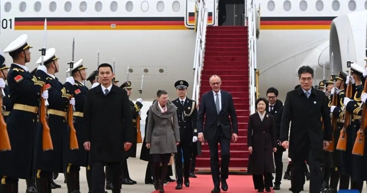 Chancellor Friedrich Merz Arrives in Beijing to Confront €89 Billion Trade Deficit Chancellor Friedrich Merz Arrives in Beijing to Confront €89 Billion Trade Deficit