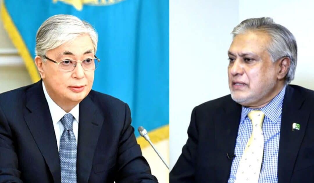 Deputy Prime Minister Ishaq Dar Calls on Kazakhstan’s President Tokayev, Reaffirms Partnership