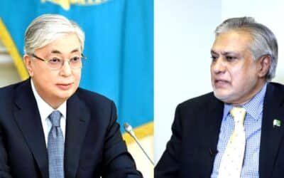 TODAYSTANCE Deputy Prime Minister Ishaq Dar Calls on Kazakhstan’s President Tokayev, Reaffirms Partnership