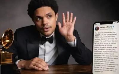 Donald Trump Threatens to Sue Trevor Noah After Grammys Joke
