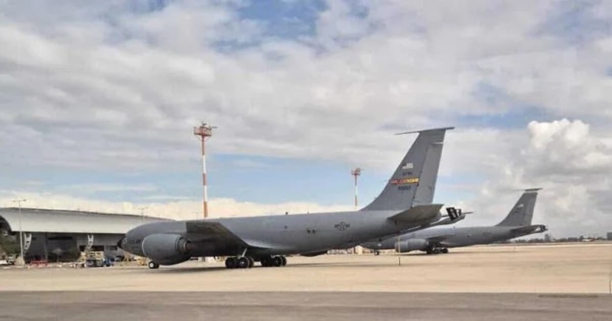 Edge of War US Stealth Jets and Tankers Flood Israel for Iran Standoff Edge of War US Stealth Jets and Tankers Flood Israel for Iran Standoff