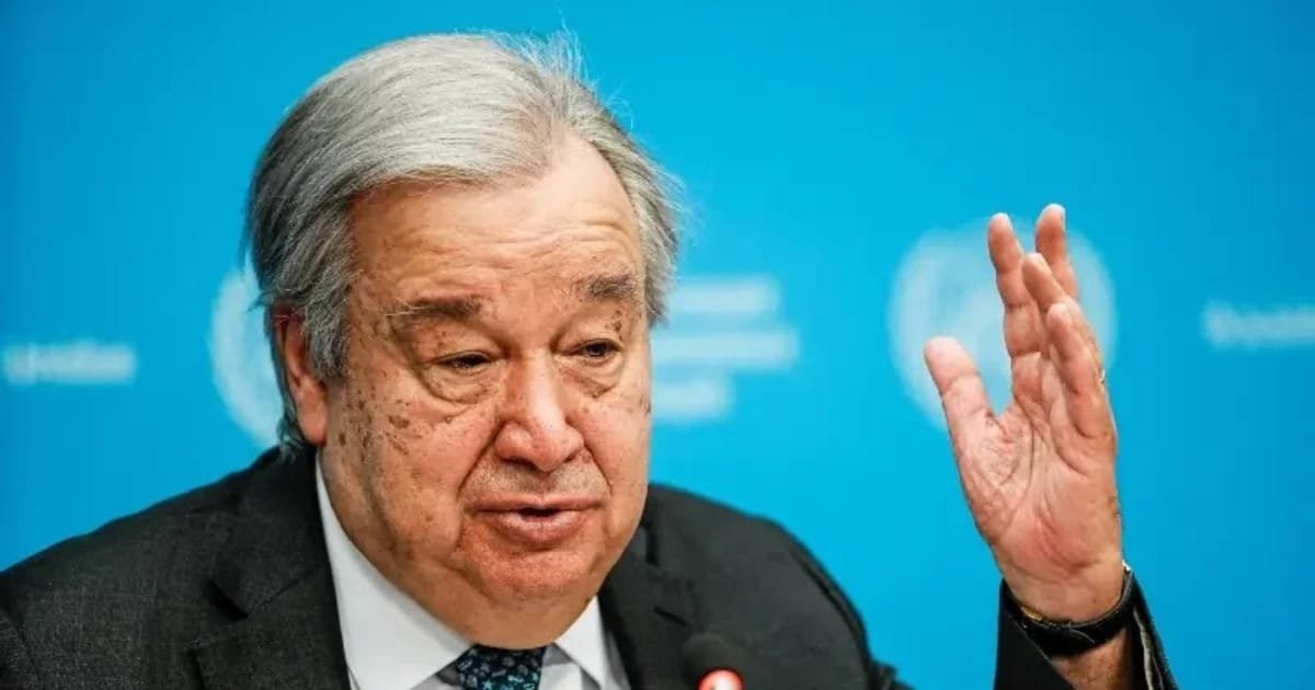 Global Chaos UN Chief Warns of Full-Scale Attack on Human Rights Global Chaos UN Chief Warns of Full-Scale Attack on Human Rights