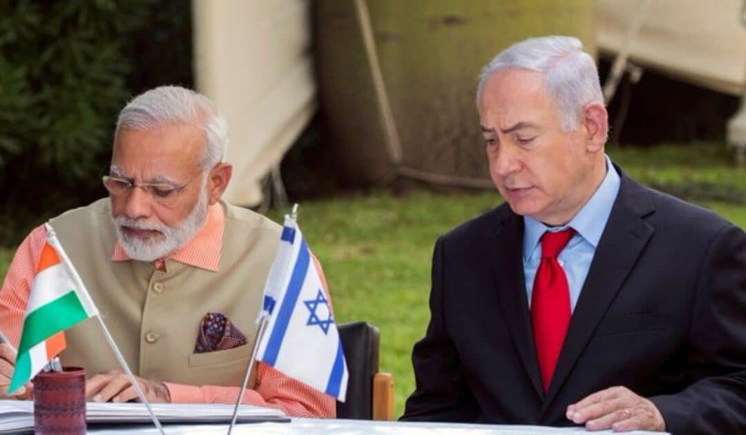 India’s PM Modi Arrives in Israel Amid Rising Iran Tensions