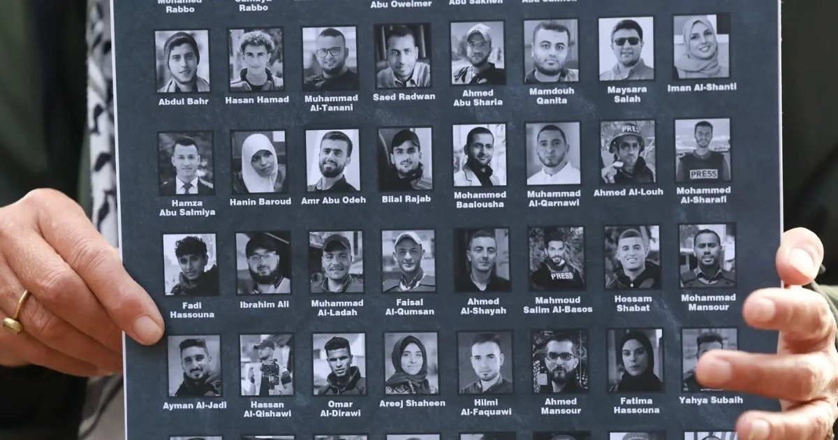 Israel Responsible for Majority of Record 129 Journalist Killings in 2025 Israel Responsible for Majority of Record 129 Journalist Killings in 2025