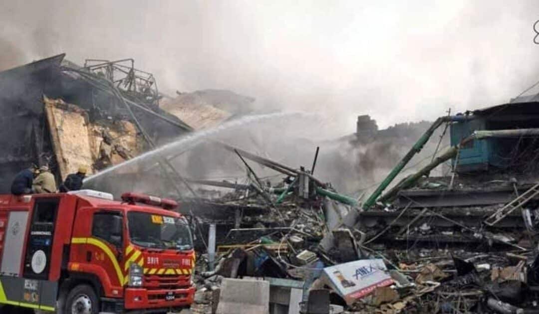 January Infernos: Karachi Fire Brigade Reports 225 Incidents in One Month