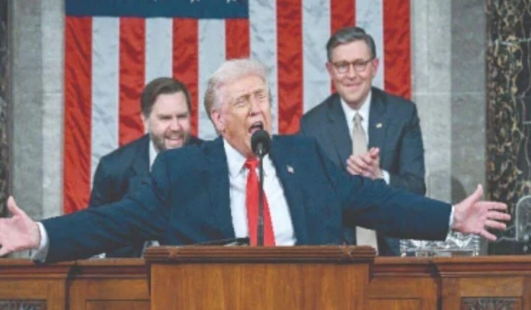 “Our Nation is Back,” Trump Delivers Defiant State of the Union