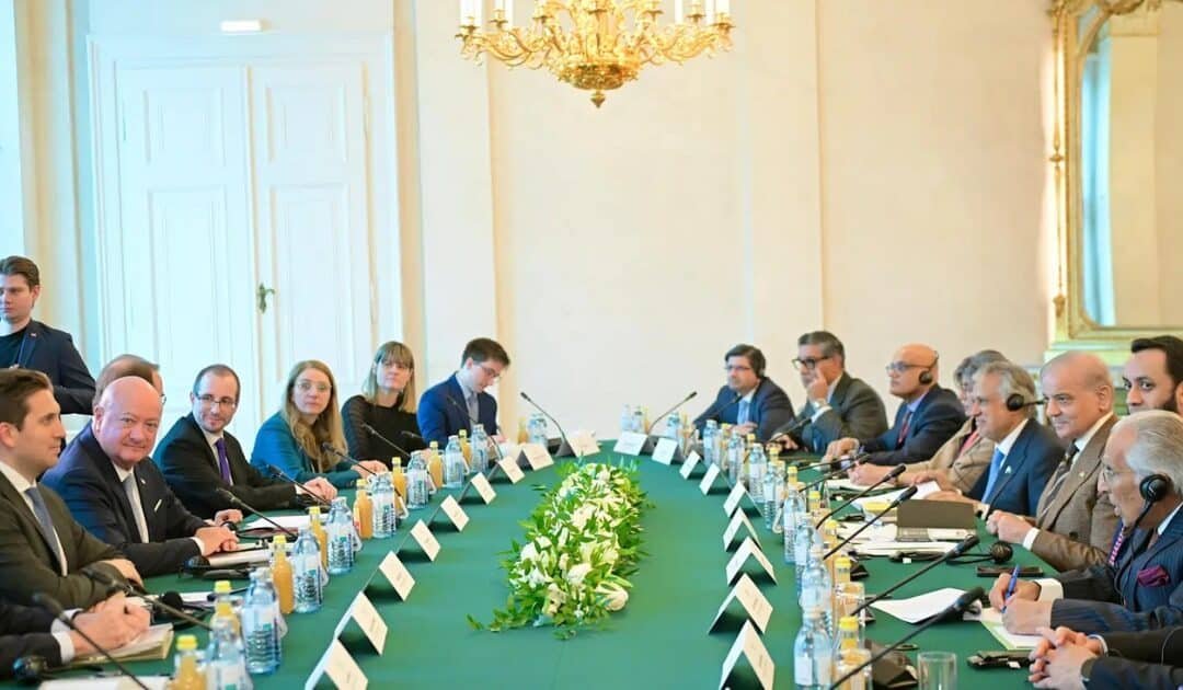 PM Shehbaz Sharif and Chancellor Stocker Co-Chair Forum to Modernize Pak-Austrian Ties