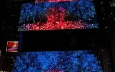 Pakistani Artist in The Neon City: Eeman Masood’s Painting Lights Up Times Square