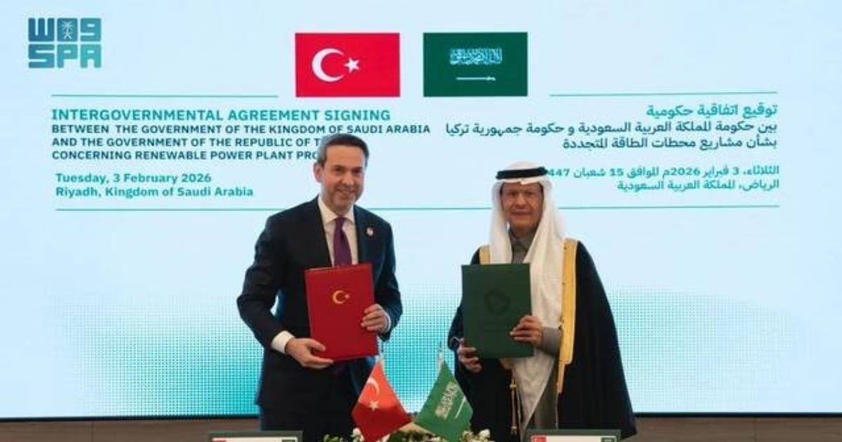 Saudi–Turkiye Renewable Deal Signals a New Green Energy Era Saudi–Turkiye Renewable Deal Signals a New Green Energy Era