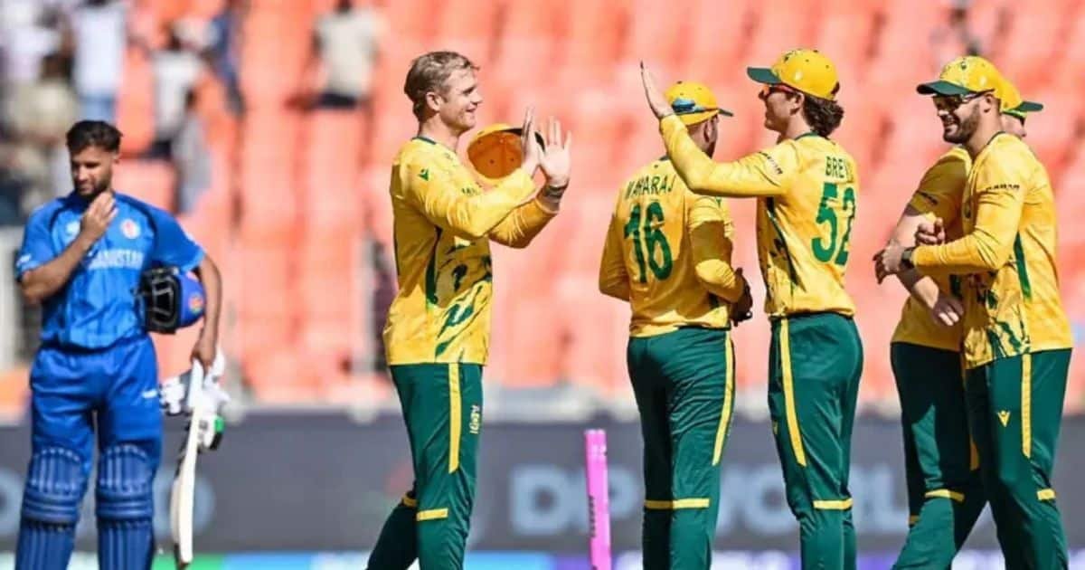 South Africa Edge Afghanistan in Thrilling Double Super Over Clash SA vs AFG