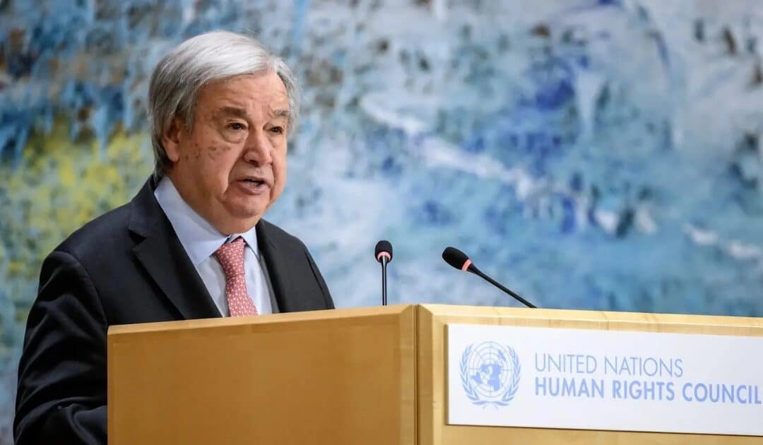 UN Secretary-General Warns of Global “Rule of Force” as Human Rights Face Coordinated Attack