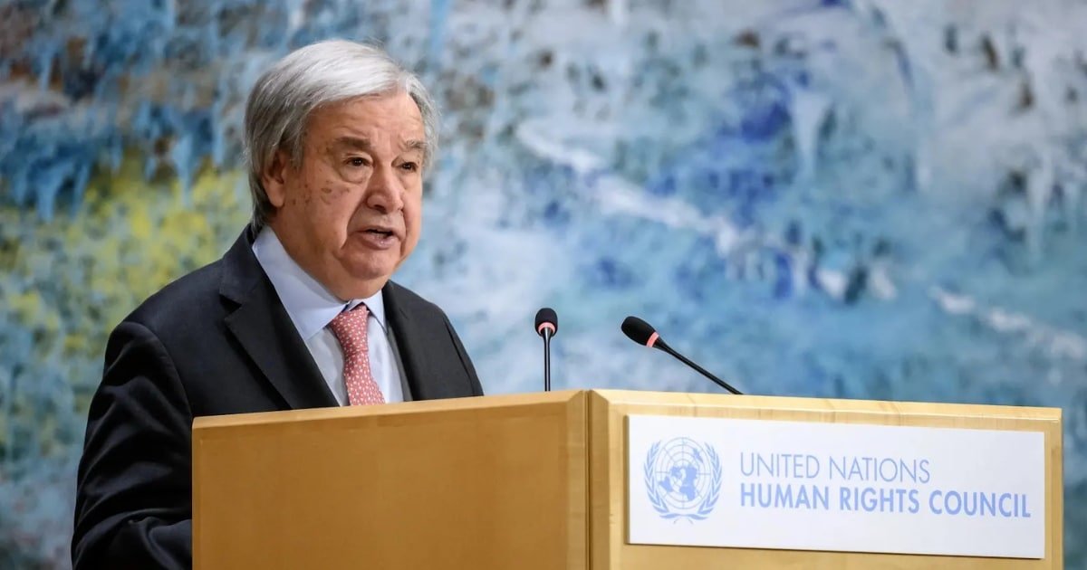 UN Secretary-General Warns of Global Rule of Force as Human Rights Face Coordinated Attack UN Secretary-General Warns of Global Rule of Force as Human Rights Face Coordinated Attack