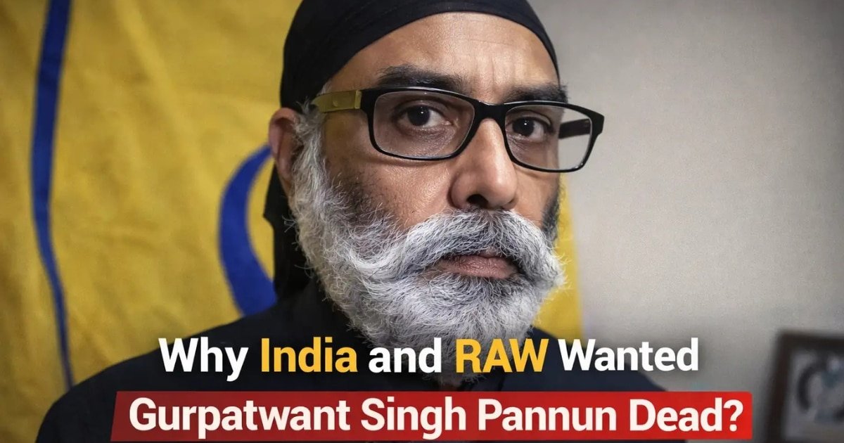 Why India and RAW Wanted Gurpatwant Singh Pannun Dead Why India and RAW Wanted Gurpatwant Singh Pannun Dead