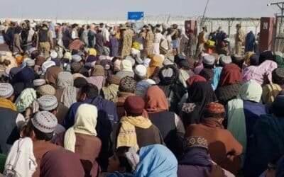 Border Fighting Compels Thousands of Afghans to Flee