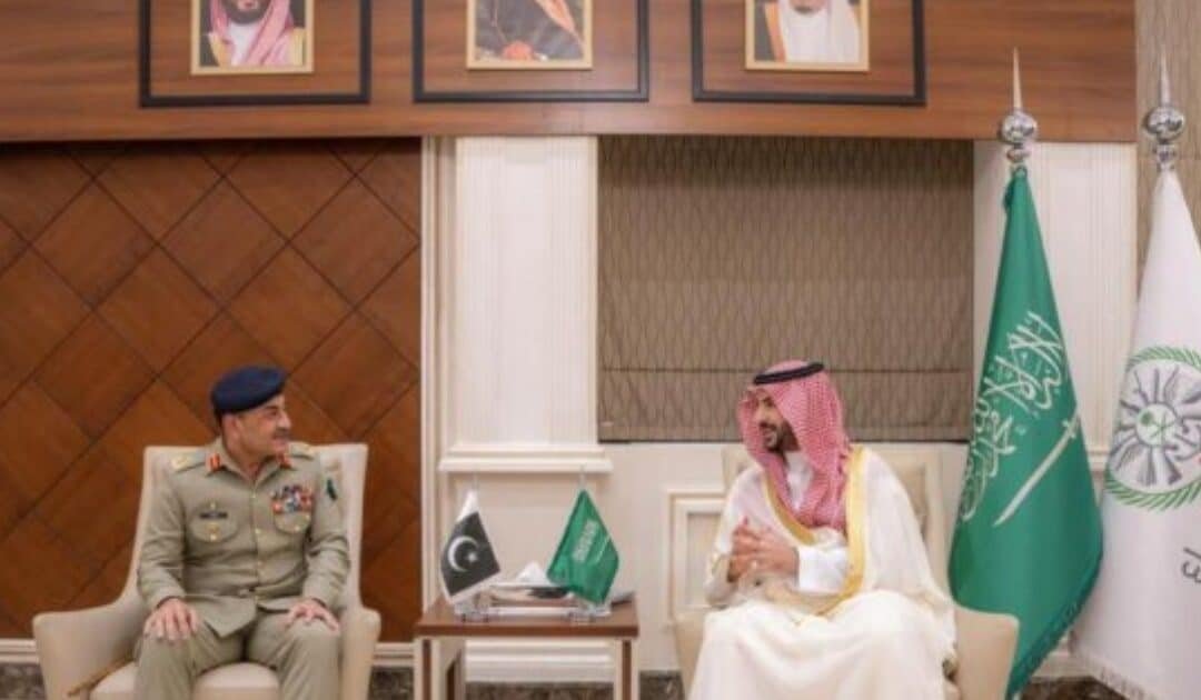 Field Marshal Asim Munir Meets Prince Khalid bin Salman as Pakistan and Saudi Arabia Activate SMDA