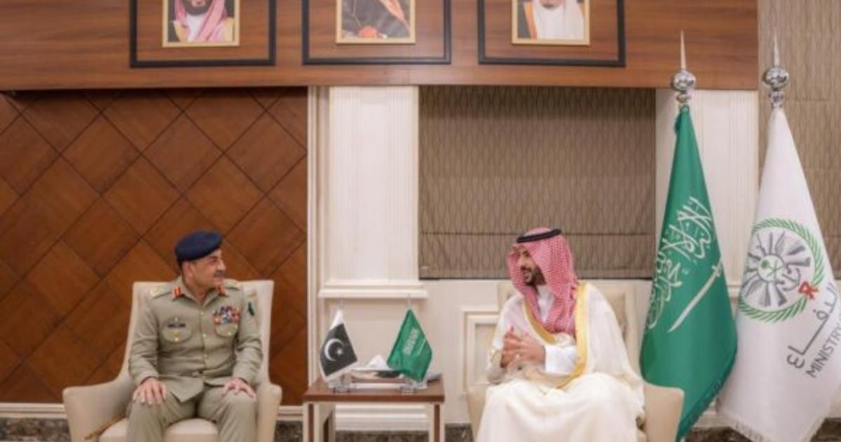 COAS & CDF, Field Marshal Asim Munir met Prince Khalid Bin Salman, Defence Minister of KSA COAS & CDF, Field Marshal Asim Munir met Prince Khalid Bin Salman, Defence Minister of KSA
