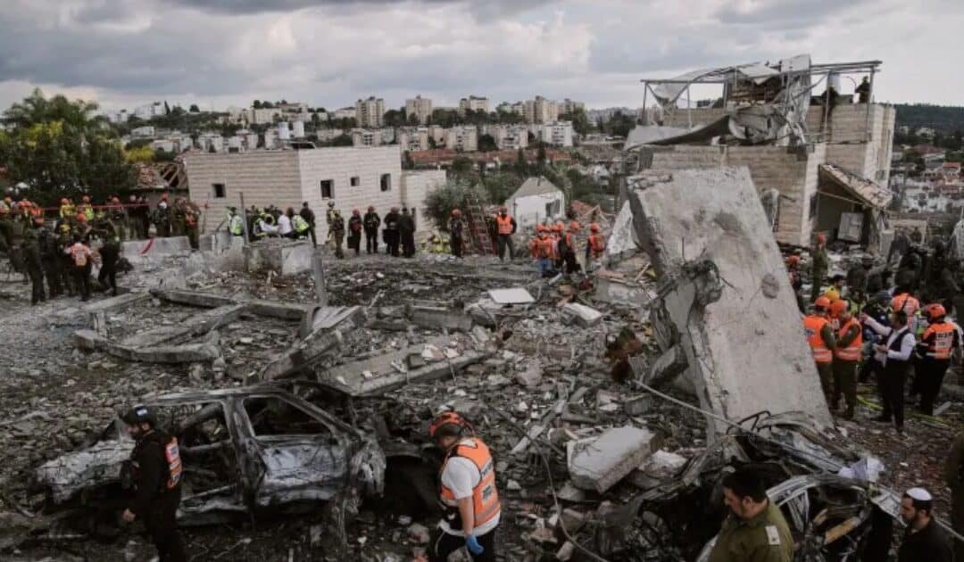Deadly Iranian Salvo Hits Beit Shemesh, Ten Confirmed Casualties in Israel