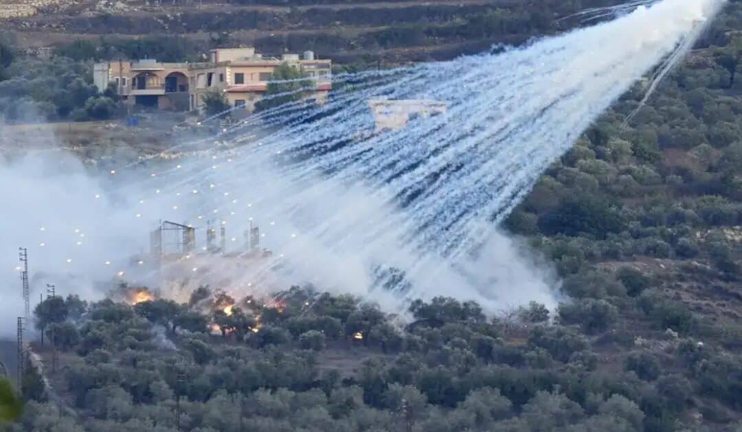 Human Rights Watch Accuses Israel of “Unlawful” White Phosphorus Deployment in Residential Lebanon