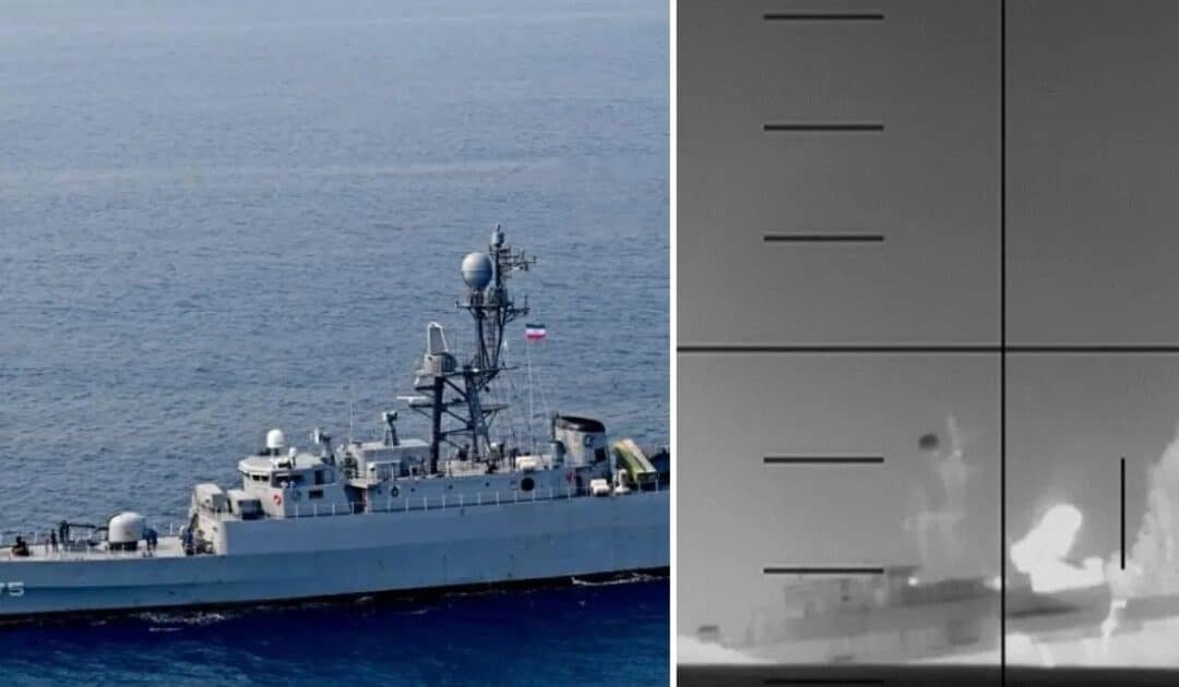 Iranian Frigate IRIS Dena Sunk by U.S. Submarine Following Indian Naval Exercises; 87 Confirmed Dead
