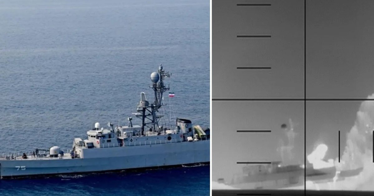 Iranian Frigate IRIS Dena Sunk by U.S. Submarine Following Indian Naval Exercises; 87 Confirmed Dead Iranian Frigate IRIS Dena Sunk by U.S. Submarine Following Indian Naval Exercises; 87 Confirmed Dead