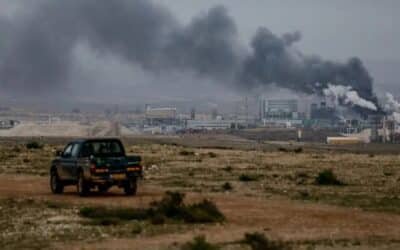 Iranian Missile Strike Ignites Massive Blaze at ADAMA Chemical Plant in Southern Israel