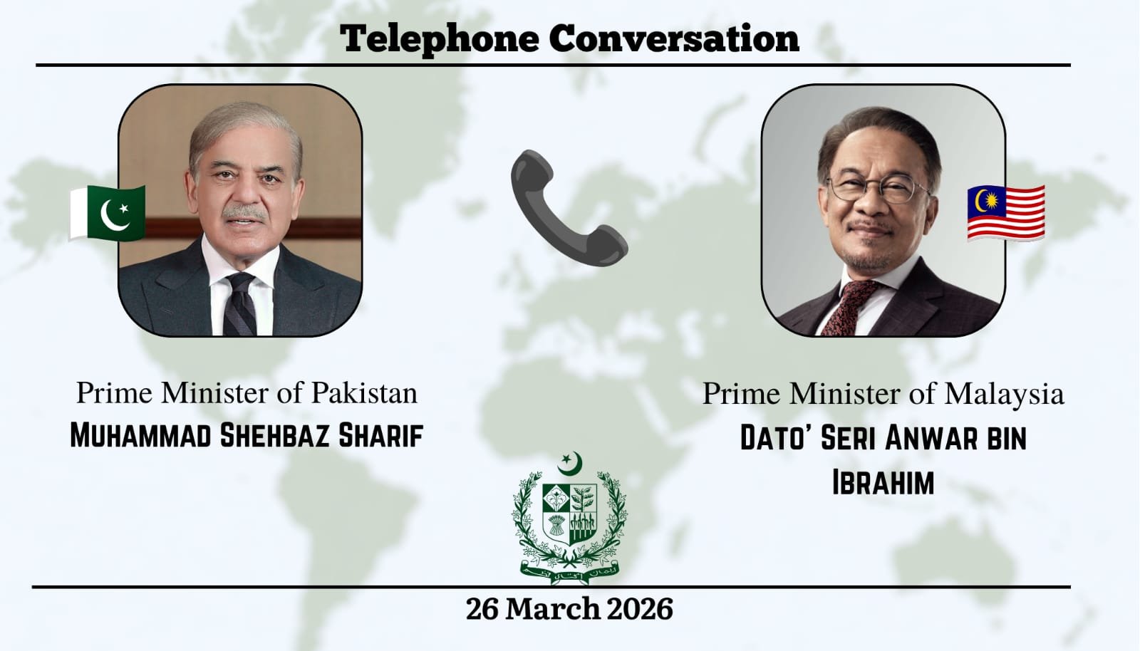 Malaysia Endorses Pakistan’s Mediation Role in US-Iran Dialogue Malaysia Endorses Pakistan's Mediation Role in US-Iran Dialogue