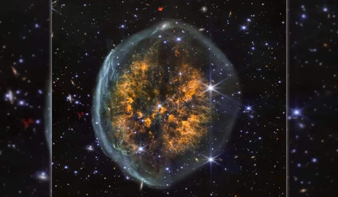 NASA Reveals “Brain-Shaped” Nebula Captured by James Webb
