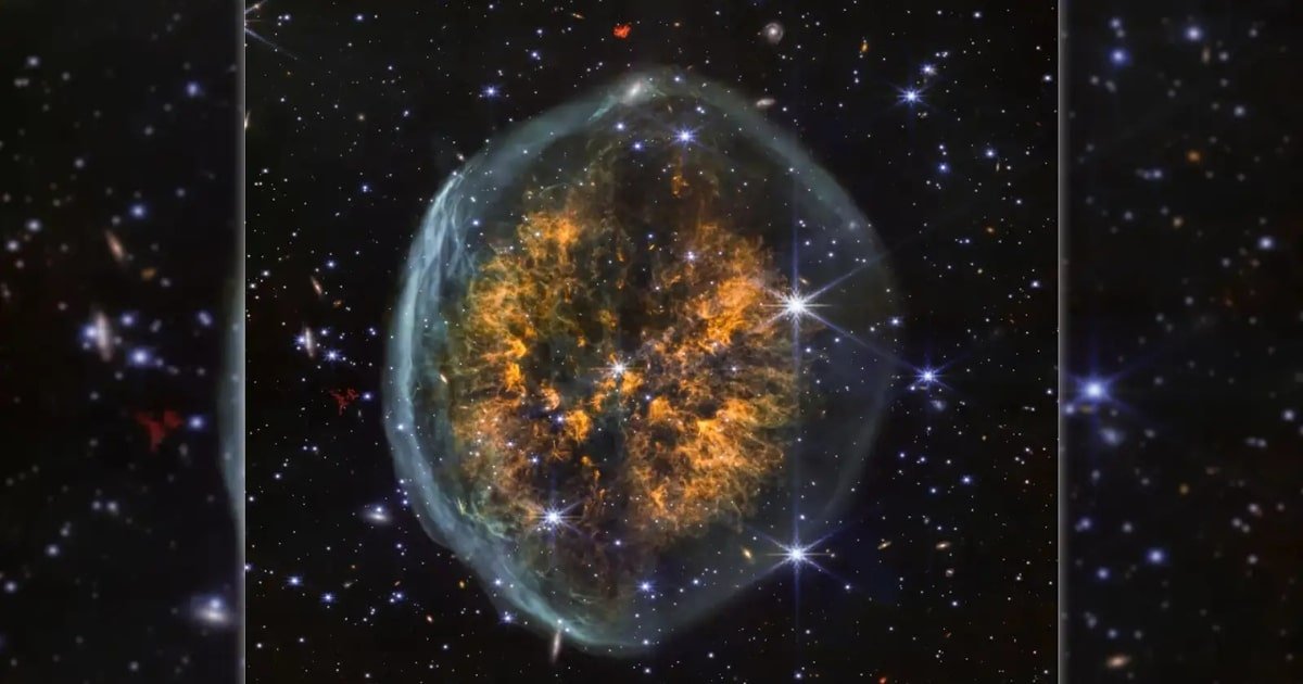 NASA Reveals Brain-Shaped Nebula Captured by James Webb NASA Reveals Brain-Shaped Nebula Captured by James Webb