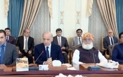 TODAYSTANCE PM Shehbaz Sharif Briefs Parliamentary Leaders on Regional Crisis
