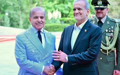 TODAYSTANCE PM Shehbaz Sharif Urges De-escalation in Talks with Iranian President Masoud Pezeshkian
