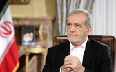 President Pezeshkian Warns of Global Chaos Amid U.S.-Israeli Strikes