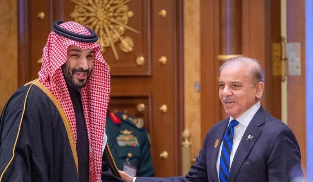 Prime Minister Shehbaz Sharif Arrives in Saudi Arabia on the Invitation of Crown Prince Prince Mohammed bin Salman