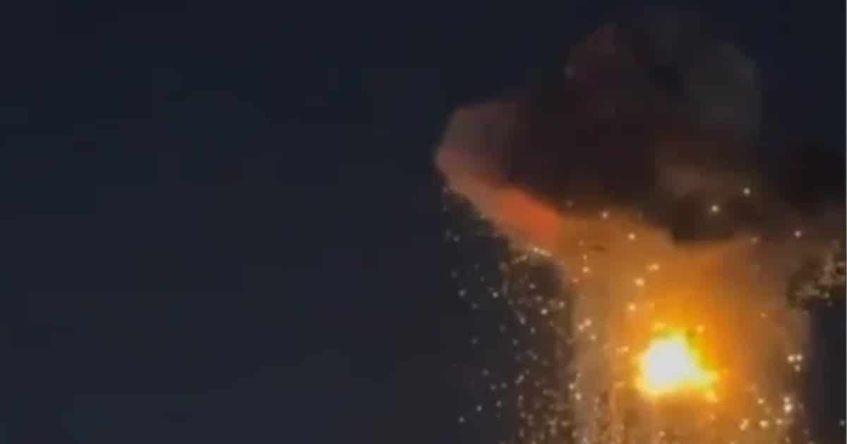 Retaliatory Strike Iranian Drone Hits High-Rise in Bahrain Retaliatory Strike Iranian Drone Hits High-Rise in Bahrain
