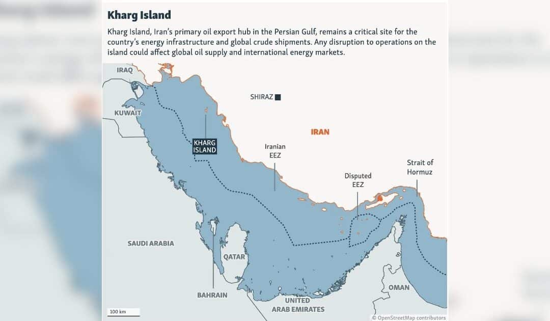 US Strikes Military Infrastructure on Kharg Island