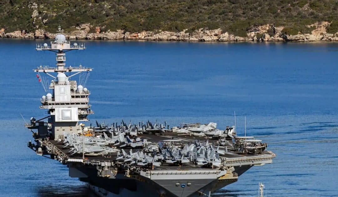 USS Gerald R. Ford Heads to Greece for Repairs After Fire
