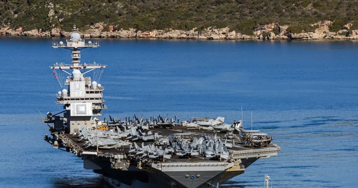 USS Gerald R. Ford Heads to Greece for Repairs After Fire USS Gerald R. Ford Heads to Greece for Repairs After Fire