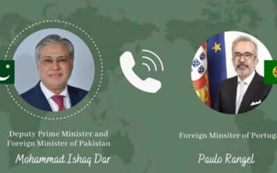TODAYSTANCE Deputy PM Dar Discusses Middle East De-Escalation with Portuguese Minister
