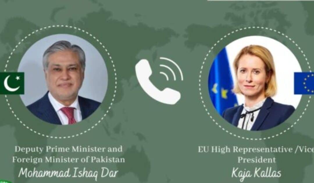 EU VP Kaja Kallas Acknowledges Pakistan’s Role in Regional Peace