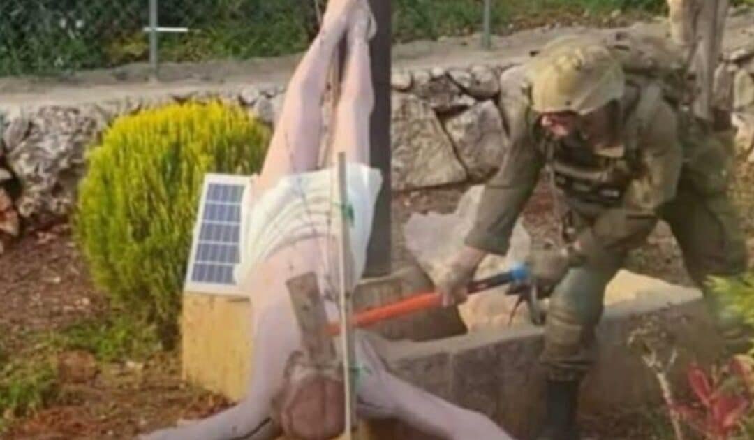 IDF Punishes Soldiers for Vandalizing Jesus’ Statue in Lebanon