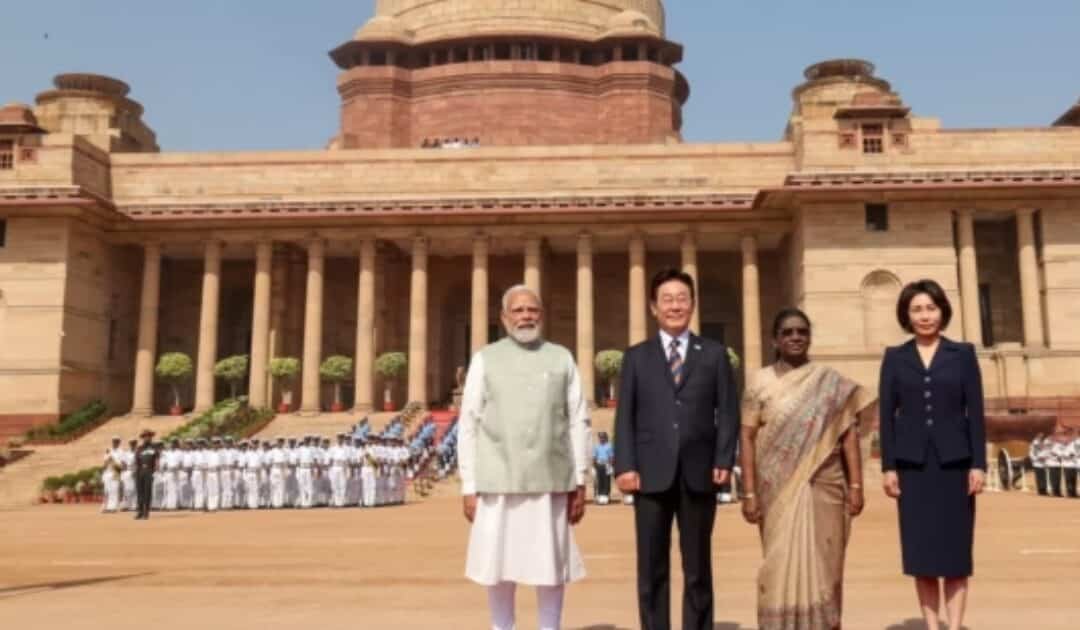 India and South Korea Aim for $50 Billion Trade by 2030