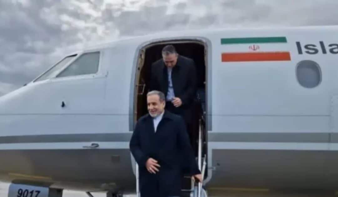 Iranian Foreign Minister Abbas Araghchi Lands in St. Petersburg, Russia