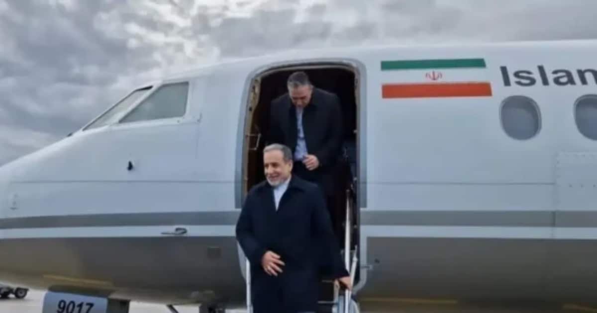 Iranian Foreign Minister Abbas Araghchi Lands in St. Petersburg, Russia Iranian Foreign Minister Abbas Araghchi Lands in St. Petersburg, Russia