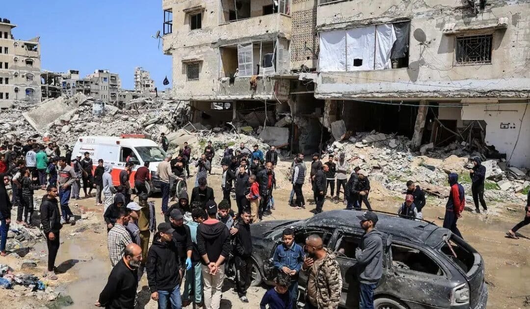Israeli Air Strike Kills At Least 10 Near Gaza School