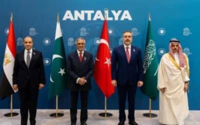 Pakistan, Turkiye, Egypt, and Saudi Arabia Held “Quad” Meeting on Sidelines of Antalya Diplomacy Forum